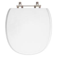 Assento Sanitário Em Mdf Massima Branco Para Bacia Incepa - 1