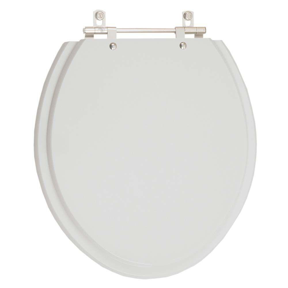 Assento Sanitario Poliester Cinza Claro Para Vaso Logasa - 1