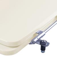 Assento Sanitario Poliester Thema Bege Claro (Biscuit) - 3