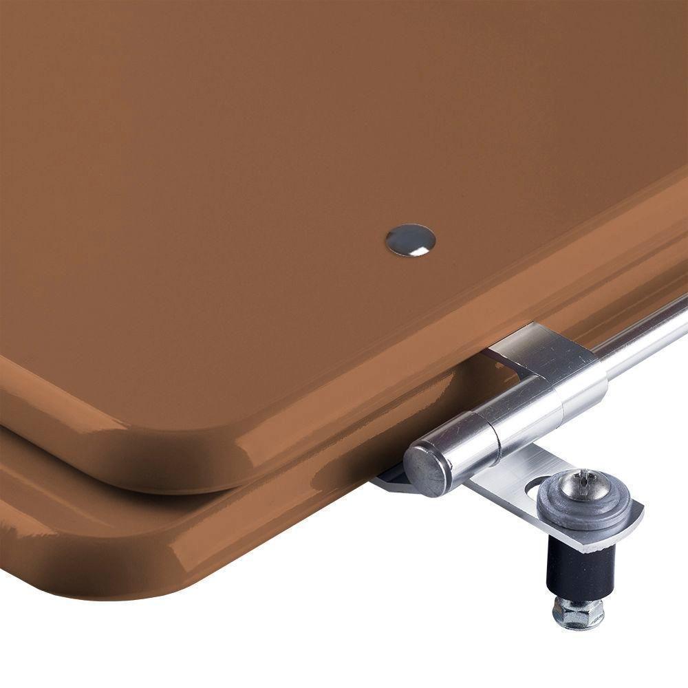 Assento Sanitário Sabatini Caramelo Para Louça Icasa - 10