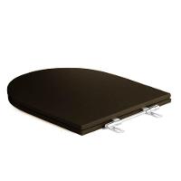 Assento Sanitário Poliéster Luxo Link Lk Marrom Fosco - 3