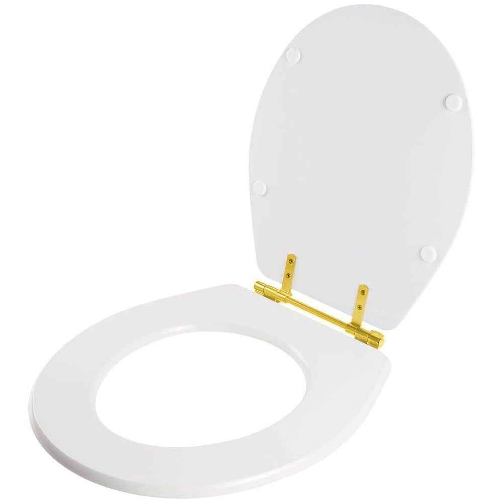 Assento Sanitário Ravena Branco Para Vaso Deca - 1