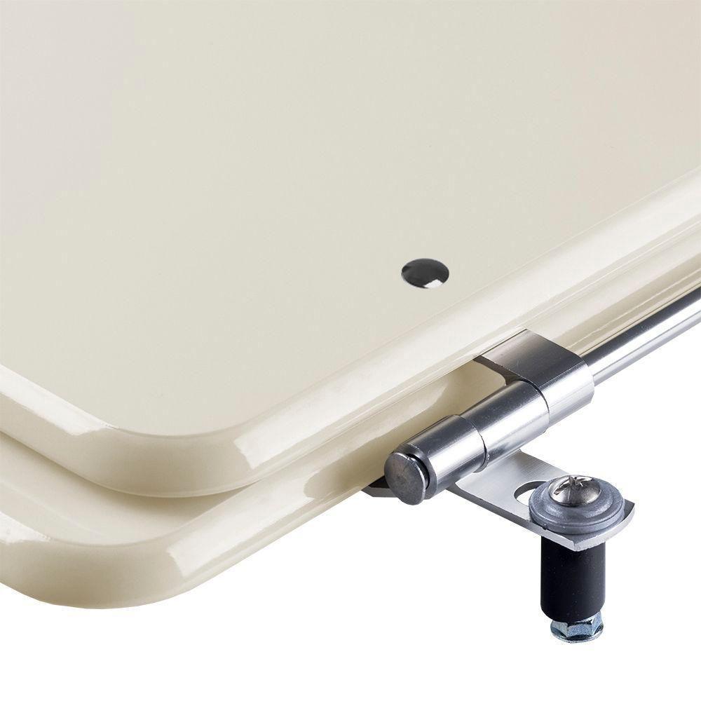 Assento Sanitario Poliester Sabatini Areia (Bege) Icasa - 3