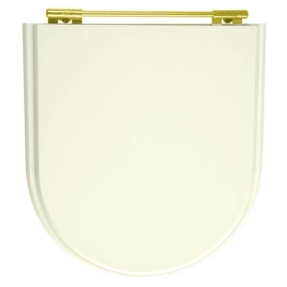 Assento Sanitario Poliester Calypso Biscuit Para Vaso - 1