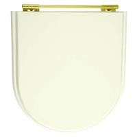 Assento Sanitario Poliester Calypso Biscuit Para Vaso - 1