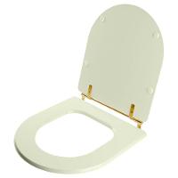 Assento Sanitario Poliester Calypso Biscuit Para Vaso - 6