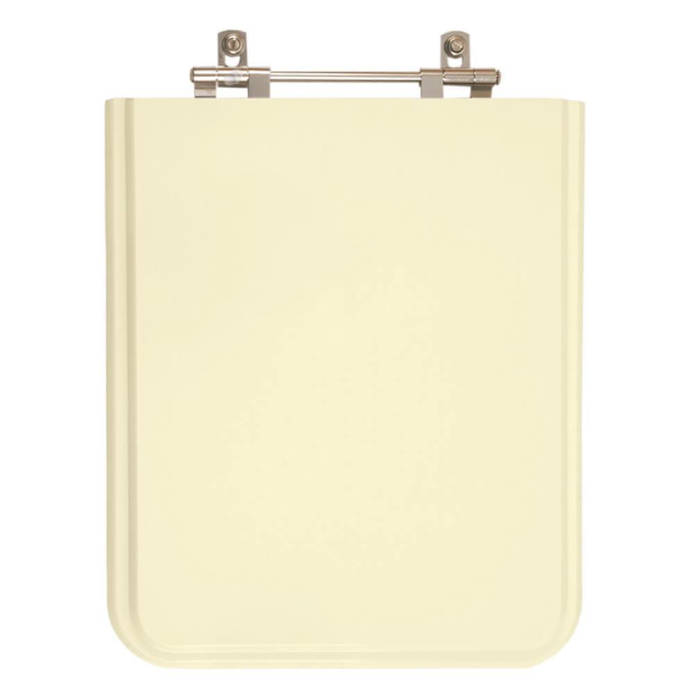 Assento Sanitário Acrílico Square Bege Para Vaso Cidamar - 1