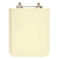 Assento Sanitário Acrílico Square Bege Para Vaso Cidamar - 1