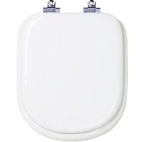 Tampa De Vaso Almofadado Flox Branco Para Bacia Fiori - 1