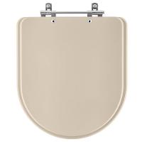 Assento Sanitário Laqueado Duomo Plus Amendoa Para Vaso - 1