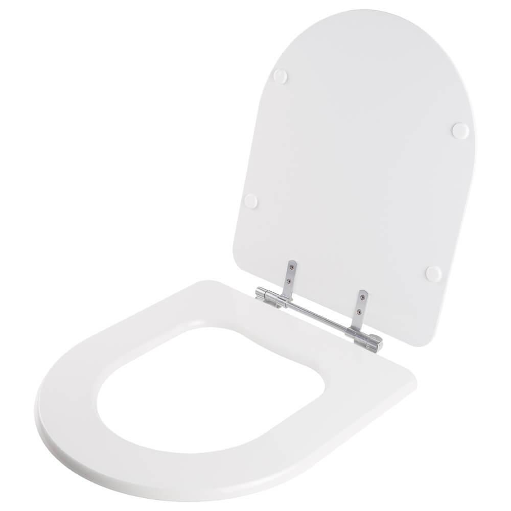 Assento Sanitário Poliéster Riviera Branco Para Vaso Celite 6lpf - 4