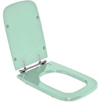 Assento Sanitario Poliester Tivoli Verde Claro Para Vaso Ideal Standard - 16