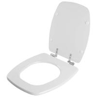 Assento Sanitário Fechamento Lento Stylus Cinza Prata - 7