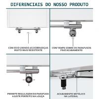 Tampa De Vaso Em Mdf Flox Cinza Claro Para Bacia Fiori - 2