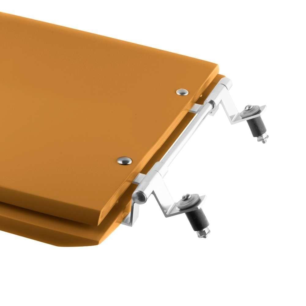 Assento Sanitario Poliester Tivoli Laranja Para Vaso Ideal Standard - 3