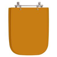 Assento Sanitario Poliester Tivoli Laranja Para Vaso Ideal Standard - 1