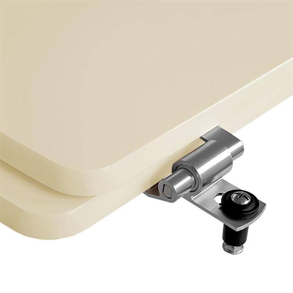 Assento Sanitário Soft Close Avalon Bone Para Vaso - 3