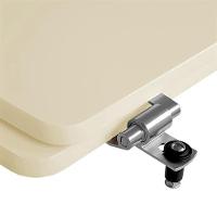 Assento Sanitário Soft Close Avalon Bone Para Vaso - 5