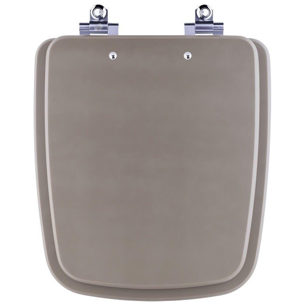 Assento Sanitario Fechamento Lento Boss Gris Cinza Fosco - 1