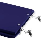 Assento Sanitario Poliester Tivoli Azul Cobalto Para Vaso Ideal Standard - 3