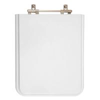 Assento Sanitario Poliester Square Branco Para Vaso Incepa - 1