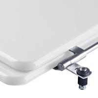 Assento Sanitário Square Branco Para Vaso Incepa Cidamar - 3