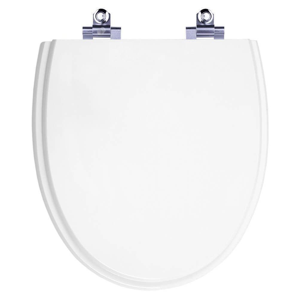Assento Sanitário Laqueado Soft Close Eros Branco Para Vaso - 1