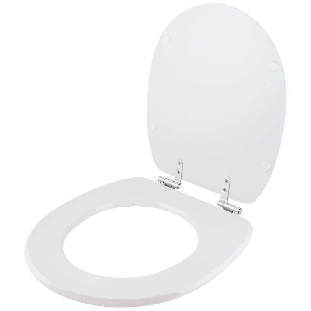 Assento Sanitário Laqueado Soft Close Eros Branco Para Vaso - 6