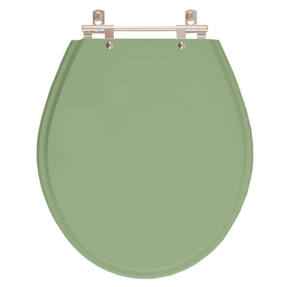 Assento Sanitario Ravena Verde Malva Para Vaso Deca - 1