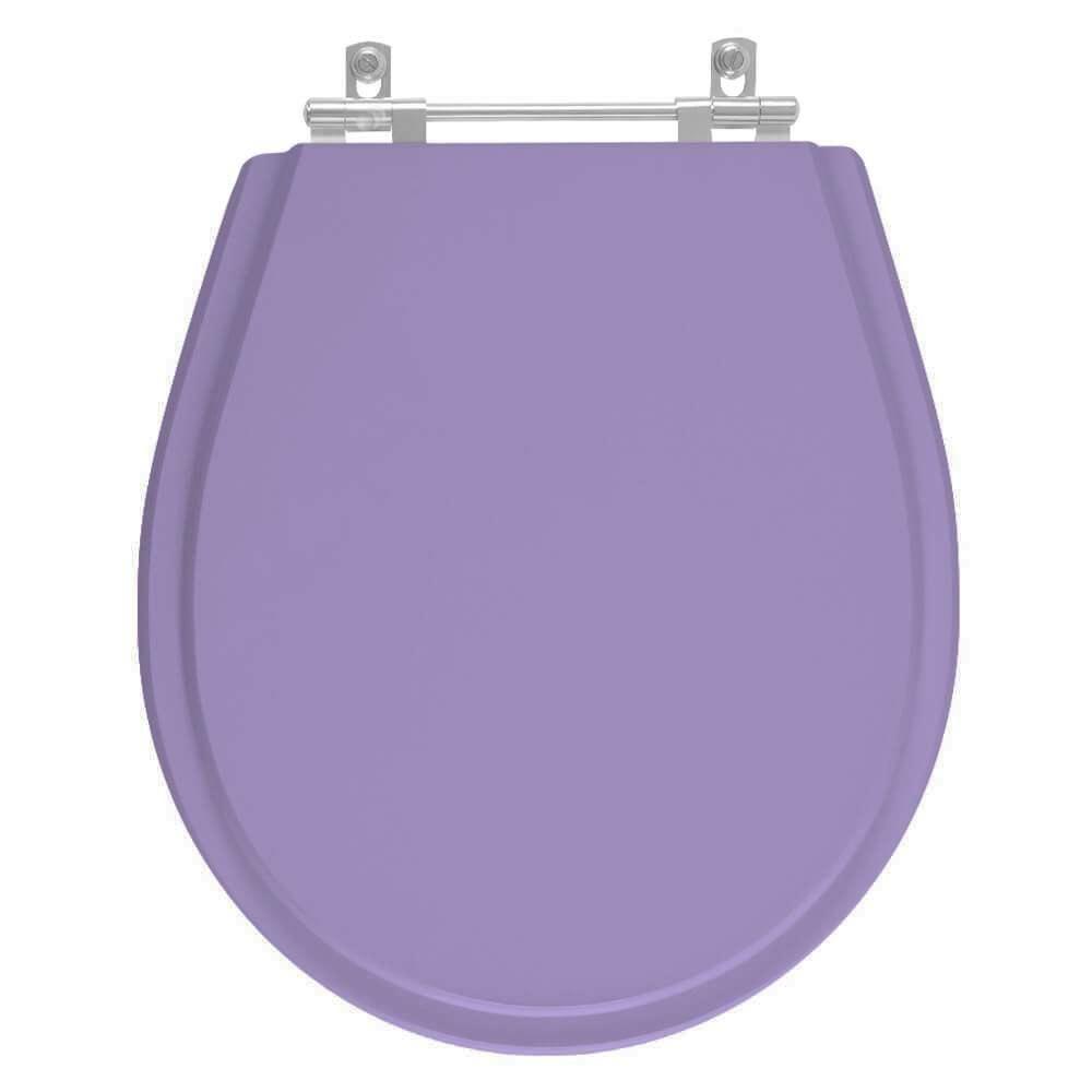Assento Sanitário Poliester Avalon Bermuda (Lilás) Para Vaso Ideal Standard - 1