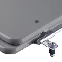 Assento Sanitario Poliester Monte Carlo Cinza Escuro Deca - 3