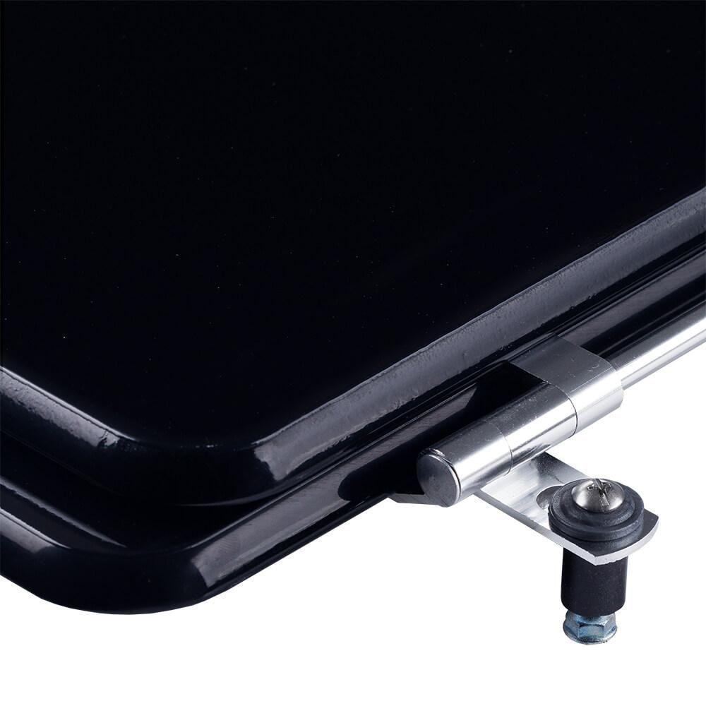 Assento Sanitario Poliester Stylus Preto Para Vaso Celite - 3