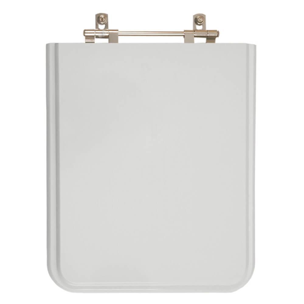 Assento Sanitário Acrílico Square Cinza Para Vaso Cidamar - 1