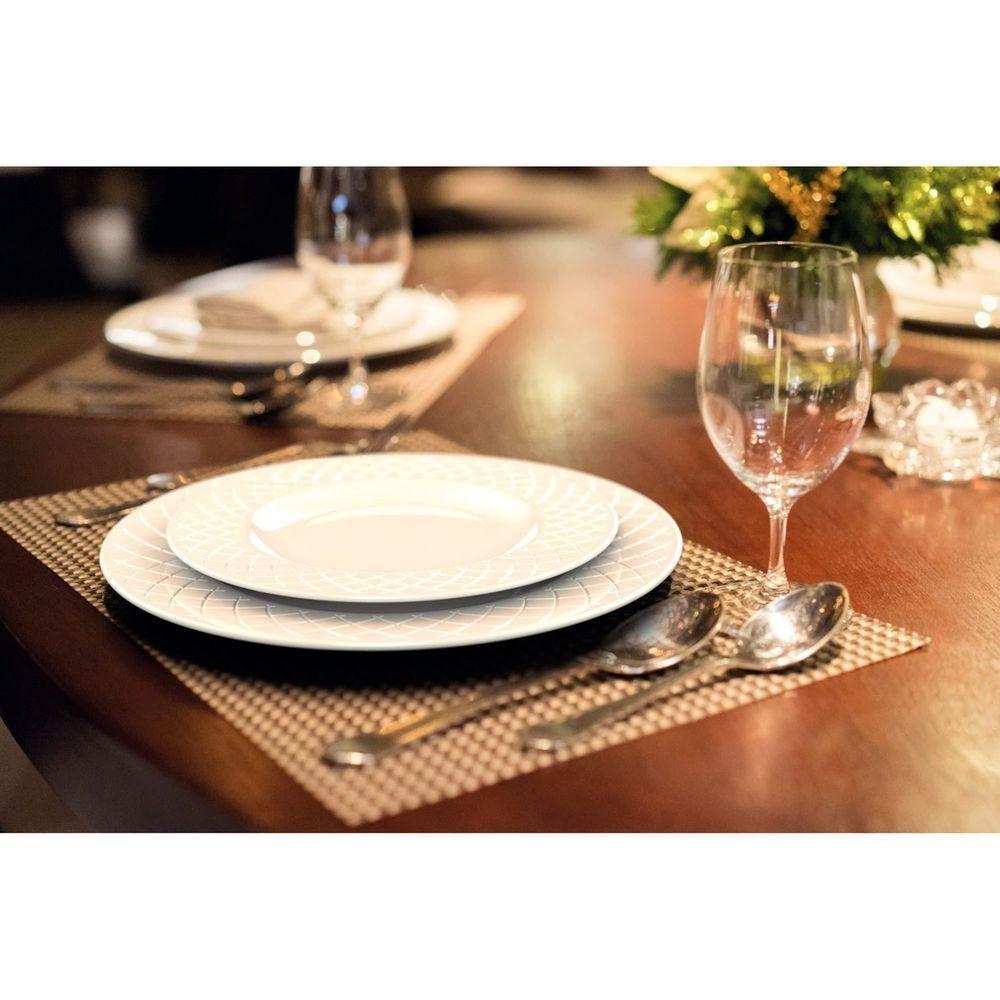 Aparelho De Jantar Tramontina Ingrid Em Porcelana 20 Peças Tramontina - 2