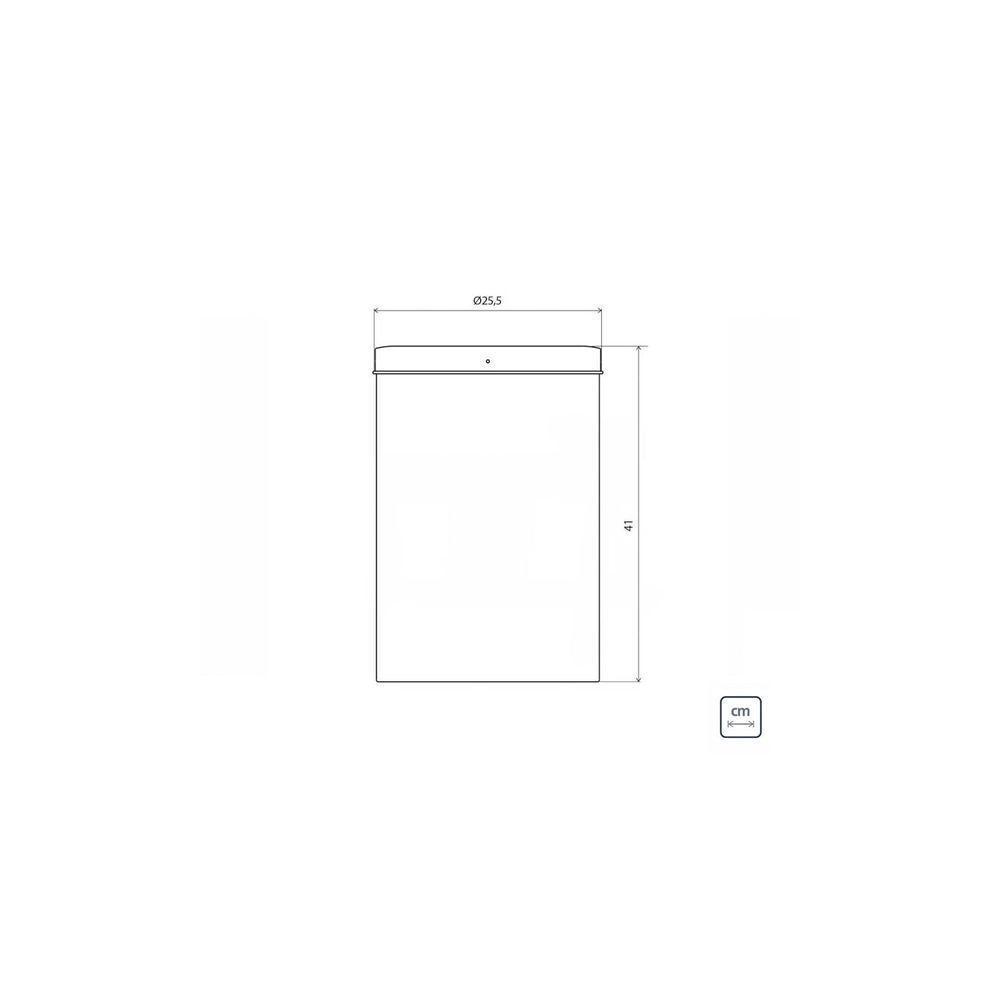 Lixeira Inox Tramontina Swing Com Acabamento Polido E Tampa Basculante 20 L Tramontina - 4