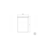 Lixeira Inox Tramontina Swing Com Acabamento Polido E Tampa Basculante 20 L Tramontina