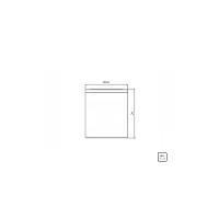 Lixeira útil Basculante Aço Inox Com Acabamento Polido E Corpo Em Polipropileno Preto 5l - 4