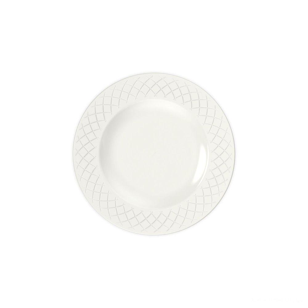 Kit Prato Raso Tramontina Ingrid Em Porcelana Decorada 27 Cm 06 Peças Tramontina - 3