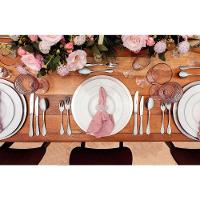 Kit Prato Sobremesa Tramontina Maria Augusta Em Porcelana 21 Cm 06 Peças Tramontina - 3