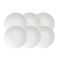 Kit Prato Sobremesa Tramontina Leonora Em Porcelana 19 Cm 06 Peças Tramontina - 1