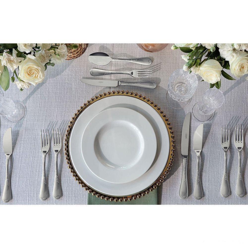 Prato Raso Tramontina Maria Augusta Em Porcelana 27 Cm Tramontina - 3