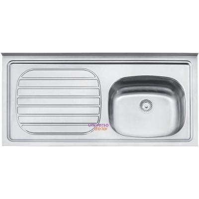 Pia De Apoio Tramontina Filo 40 Fx Dx 100x50 Cm Aço Inox