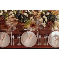 Kit Prato Raso Tramontina Maria Augusta Em Porcelana 28 Cm 06 Peças Tramontina - 3