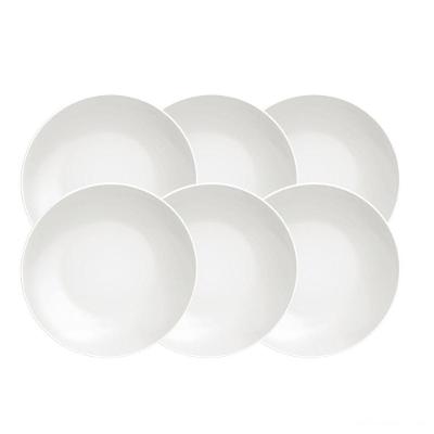 Kit Prato Fundo Tramontina Sophia Em Porcelana Decorada 22 Cm 06 Peças Tramontina