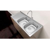 Pia De Apoio Tramontina Stratta 2C 34 Dx 120 X 50 Cm 2 Cubas - 3