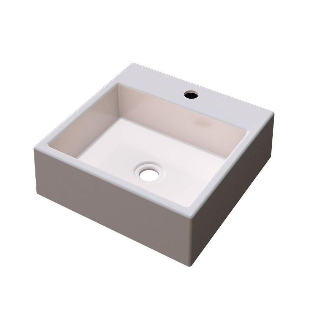 Cuba Pia De Apoio Para Banheiro Quadrada Q355w Bege C08 - 2