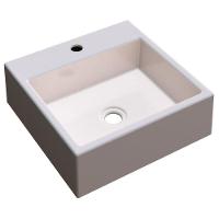 Cuba Pia De Apoio Para Banheiro Quadrada Q355w Bege C08 - 1