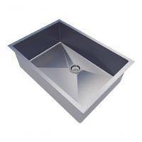 Cuba Grande Em Inox 80x40 Retangular P/ Cozinha P/ Cozinha - 4