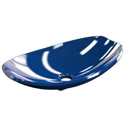 Cuba Pia De Apoio Canoa Luxo Azul Escuro