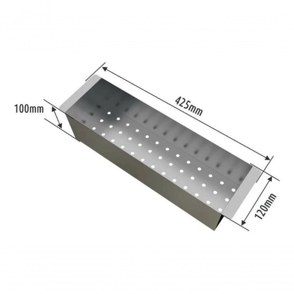 Pia Cuba De Inox C/ Escorredor 60X40 Com Valvula 3 1/2 - 4